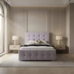 Panelled bed