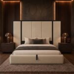 Atlas Luxury Panelled Ottoman Bed Frame
