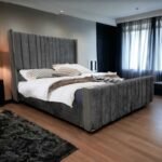 Doppler Wingback Bed