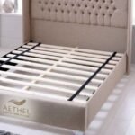 Classic Wingback Bed