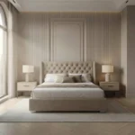 Classic Wingback Bed