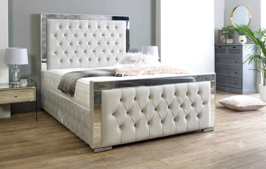 Chesterfield Mirror Bed