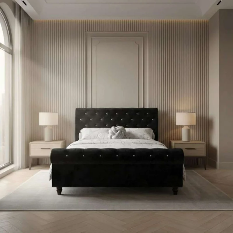 Regal Sleigh Bed - Image 3
