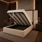 Atlas Luxury Panelled Ottoman Bed Frame