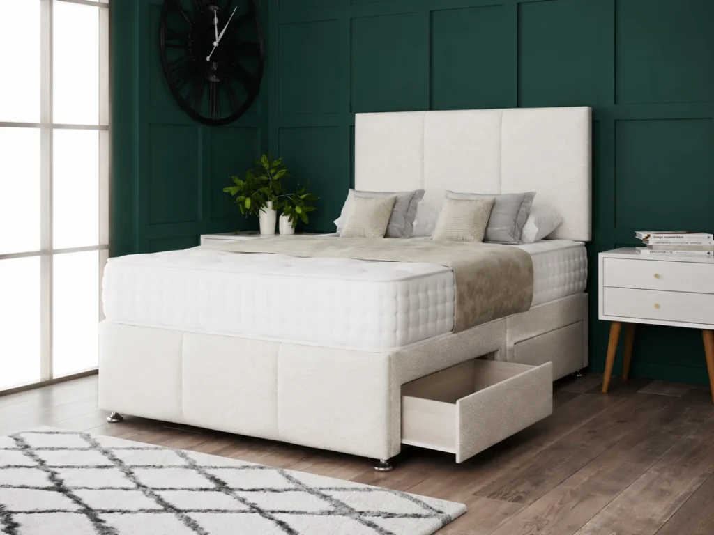 3 Panel Divan Bed Set With Footboard by Dreamcraft Furniture