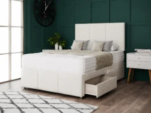 3 Panel Divan Bed Set With Footboard by Dreamcraft Furniture