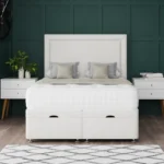 Hannah Ottoman Bed with bumper bar headboard by Dreamcraft Furniture