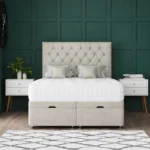 Princess Ottoman Bed with stylish headboard by Dreamcraft Furniture