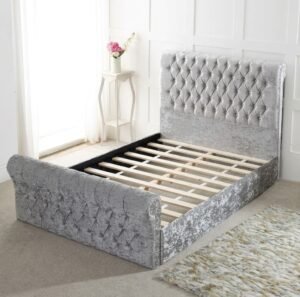 Laura Sleigh Bed Frame