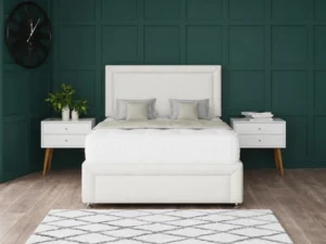 Hannah Divan Bed Set With Footboard and bumper bar headboard by Dreamcraft Furniture