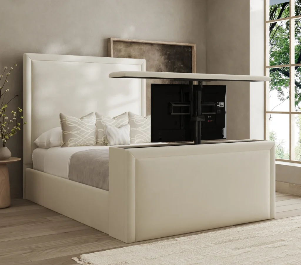Seraphina Blush TV Bed
