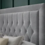 Miami Ottoman Bed with Chesterfield-inspired headboard by Dreamcraft Furniture