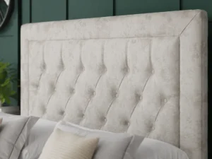 Miami Divan Bed Set With Footboard and stylish headboard by Dreamcraft Furniture