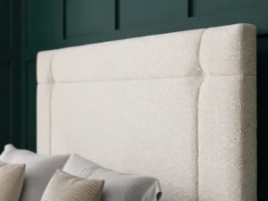 Milan Divan Bed Set with stylish headboard by Dreamcraft Furniture