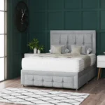 Venice Divan Bed Set With Footboard and stylish headboard by Dreamcraft Furniture