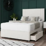 Savannah Divan Bed Set with stylish headboard by Dreamcraft Furniture