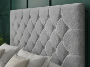 Princess Divan Bed Set With Footboard and stylish headboard by Dreamcraft Furniture