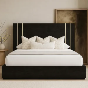 Shelby Gold Strip Bed Frame