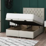 Princess Ottoman Bed with stylish headboard by Dreamcraft Furniture